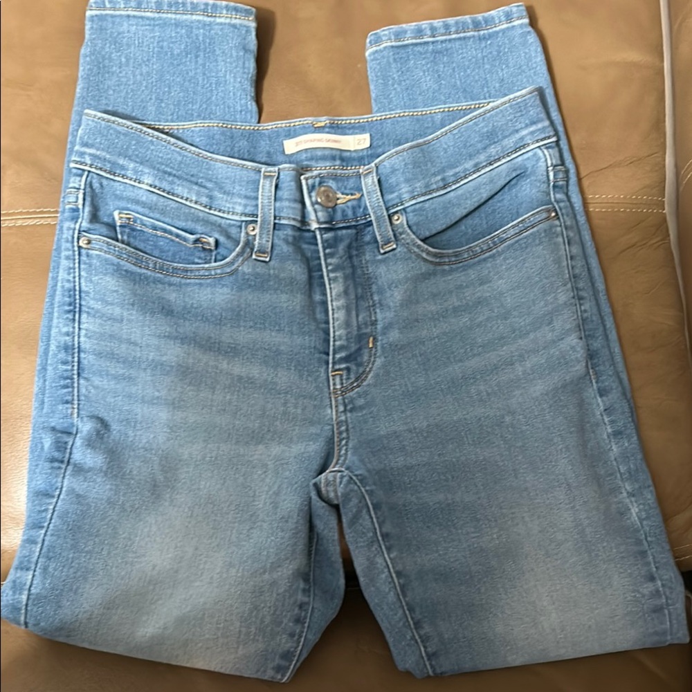 Levi's Blue Skinny Jeans Classic Style